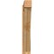 Ekena Millwork Traditional Block Rough Sawn Outlooker, Western Red Cedar, 8"W x 48"D x 48"H OUT08X48X48TRA05RWR - alternate 2